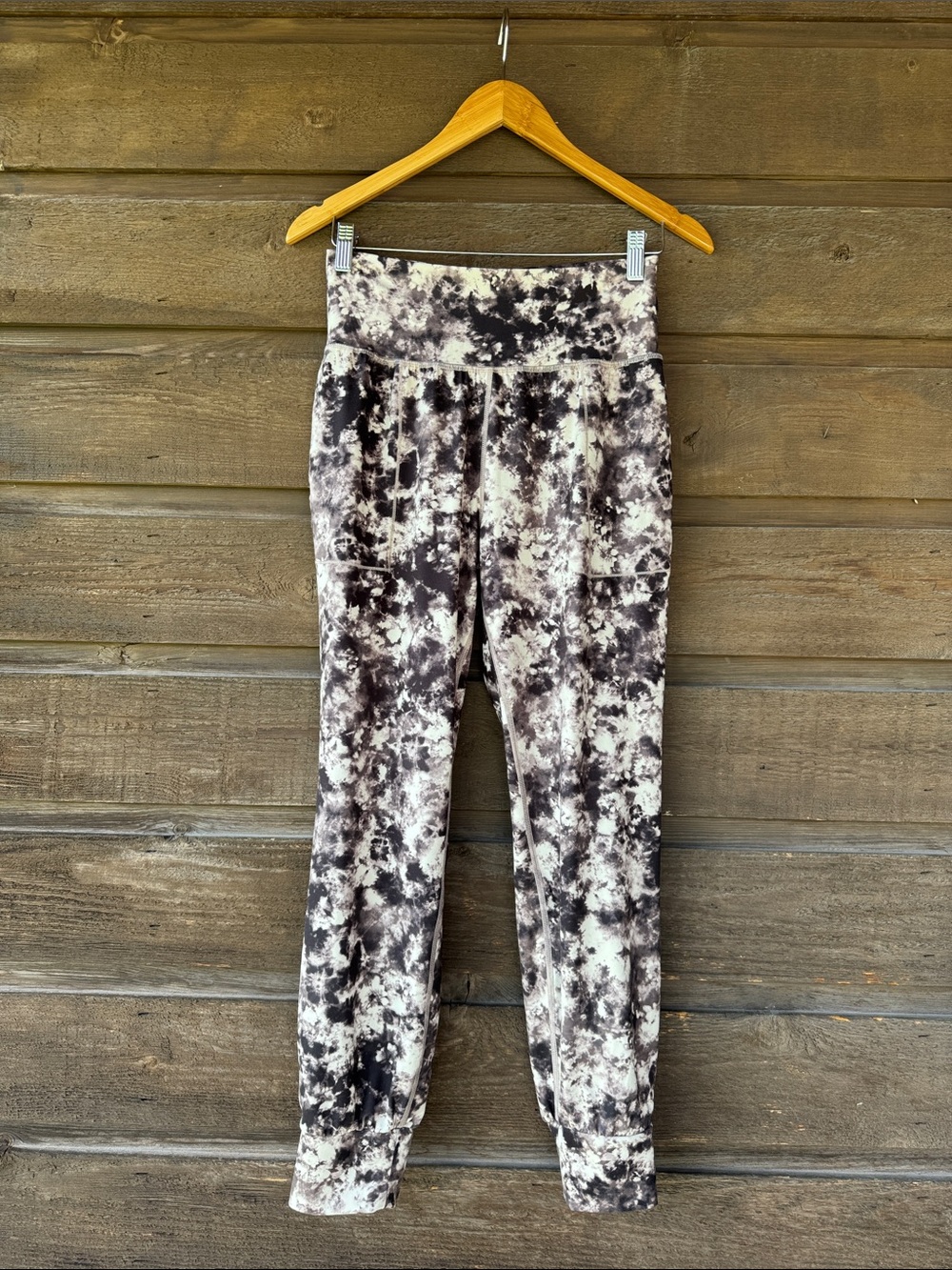 Athleta Salutation Tie-Dye Printed Jogger Pants Small